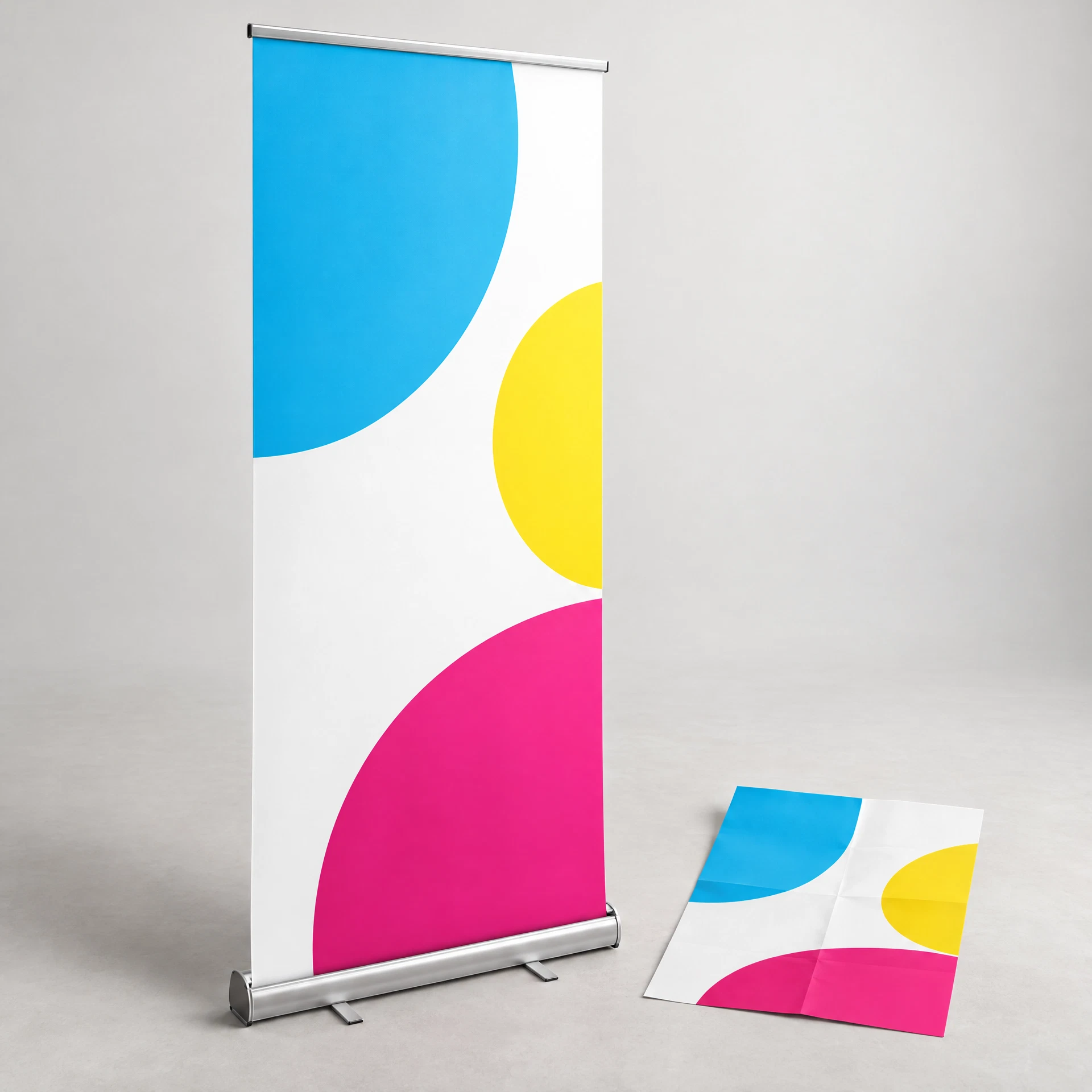 Illustrative Roll-up banners & standees